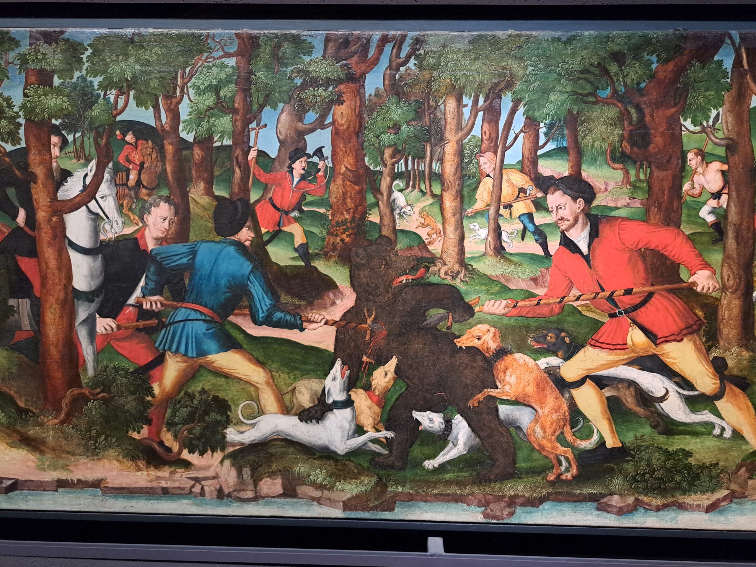 The foundation of the city of Bern with its emblematic animal: the bear
